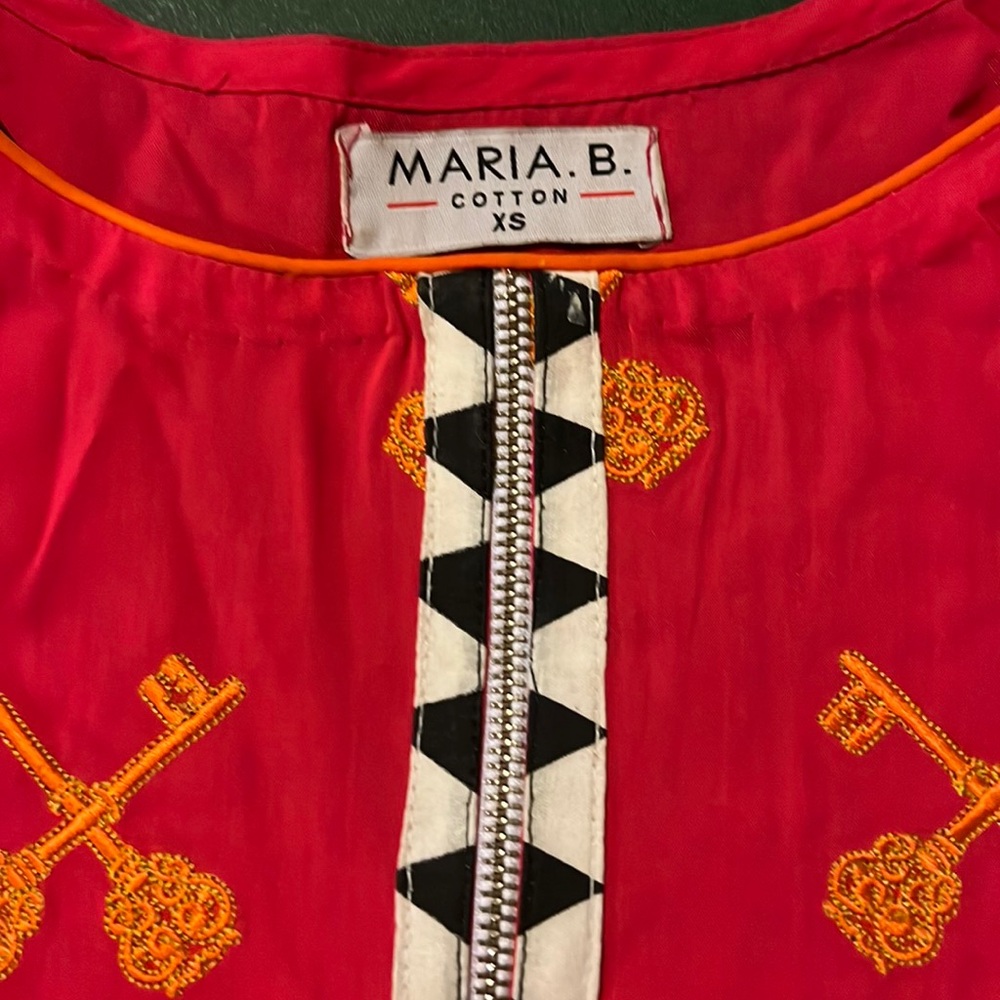 Kurti pink black